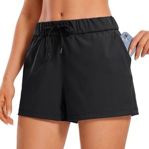 2.5” black shorts